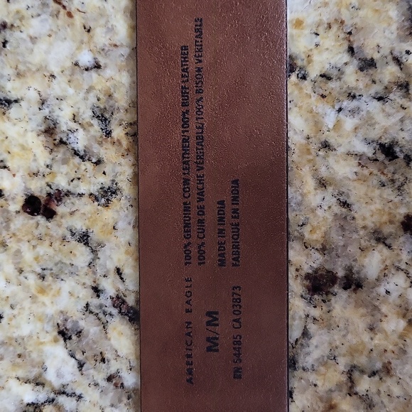 AE Cow Hide Leather Belt - Picture 7 of 8